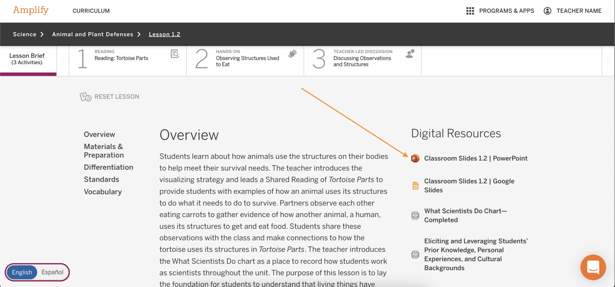 to Amplify Science Amplify